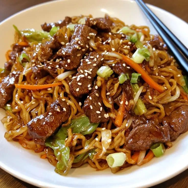 Beef Yakiudon