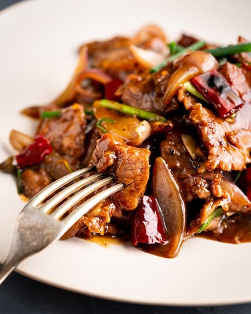 Chicken & Mongolian Beef Combo